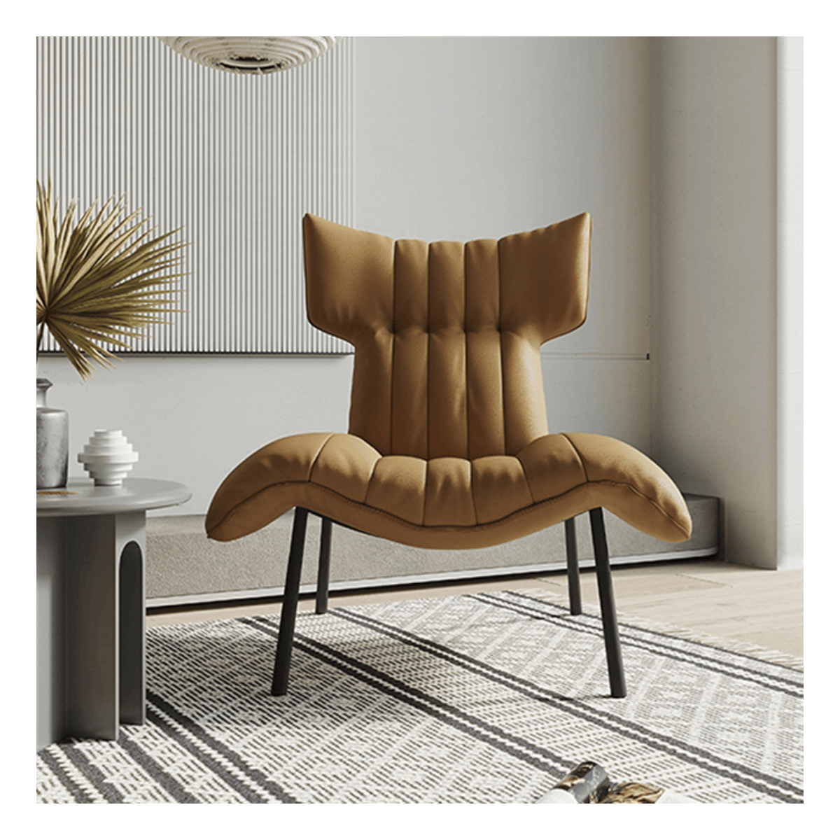 Camel Ridge Wing Lounge Chair